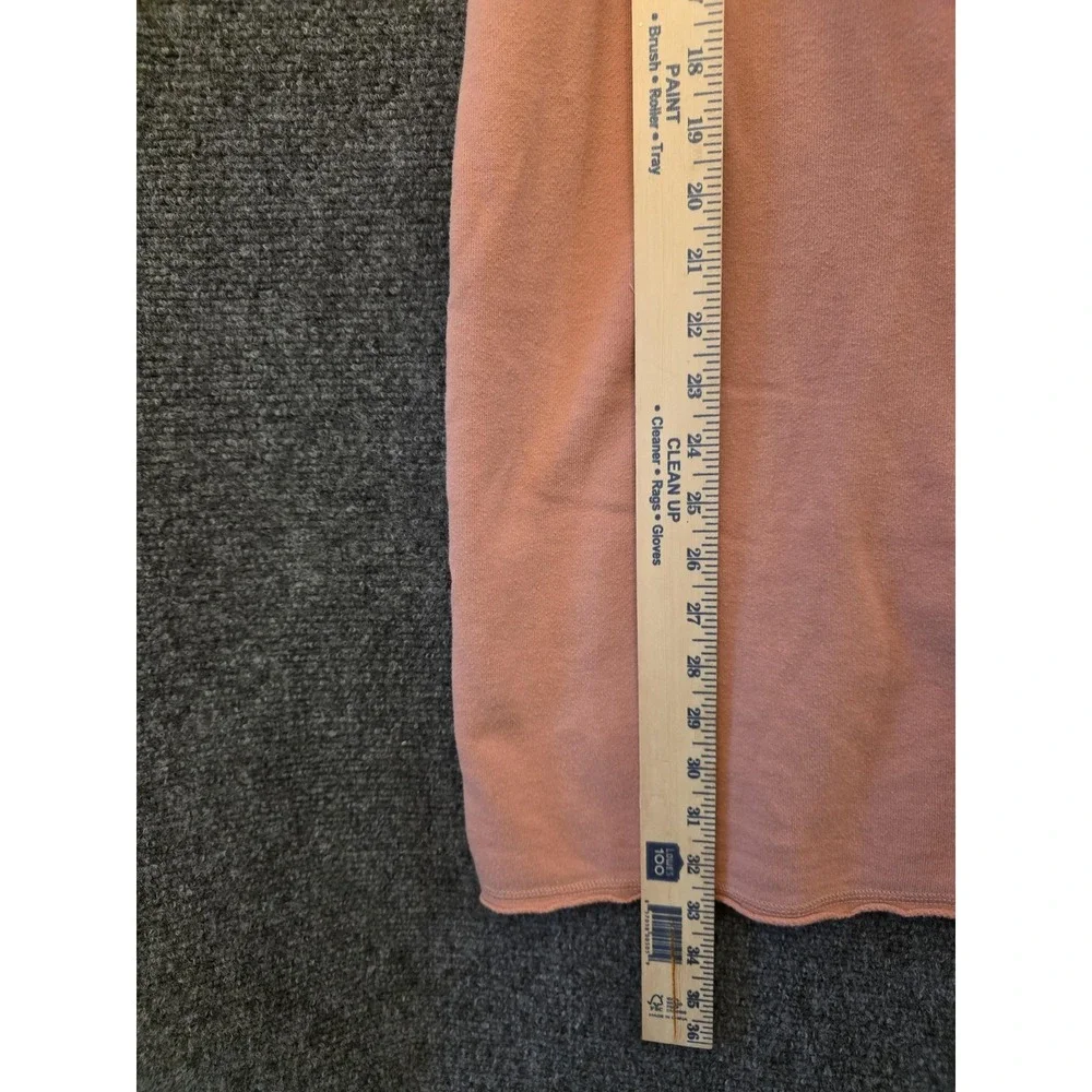 Aerie Dress Womens Small Pink French Terry Short‎ Sleeve Sweatshirt Mini Casual